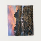 Bergen | Vesturhorn Mountain IJsland Wandkleed (Voorkant)