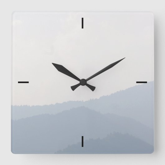 Bergen Vierkante Klok (Voorkant)