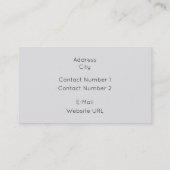 Bergen Visitekaartje (Achterkant)