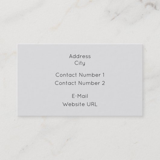 Bergen Visitekaartje (Achterkant)