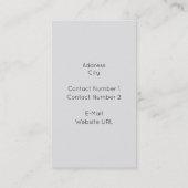 Bergen Visitekaartje (Achterkant)