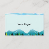 Bergen Visitekaartje (Achterkant)