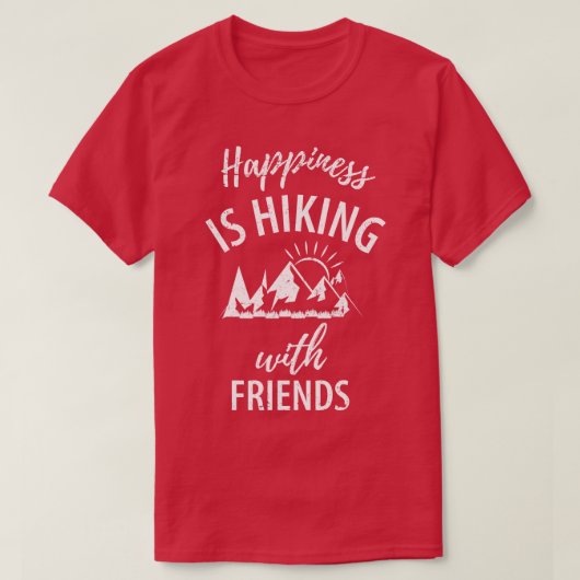 Bergen Wandelen 56 T-shirt (Design voorkant)