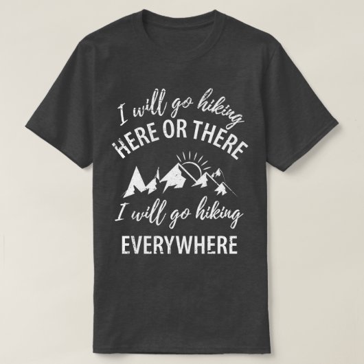 Bergen Wandelen 63 T-shirt (Design voorkant)