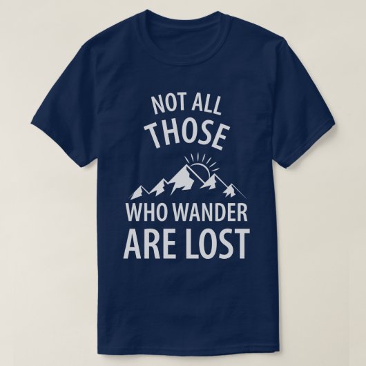 Bergen wandelen 73 t-shirt (Design voorkant)