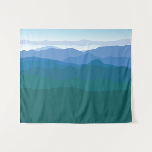 Bergen Wandkleed (Voorkant (horizontaal))