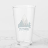 Bergen zijn mijn speelplaats glas (Achterkant)