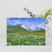 Bergen | Zwitserse vallei Bedankkaart (Staand voorkant)