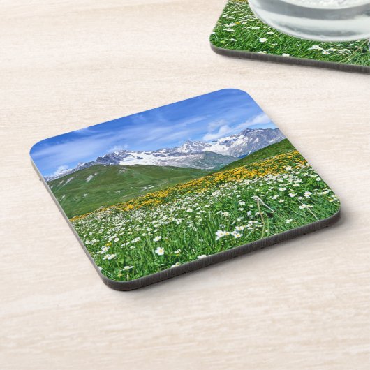 Bergen | Zwitserse vallei Bier Onderzetter (Linkerzijde)