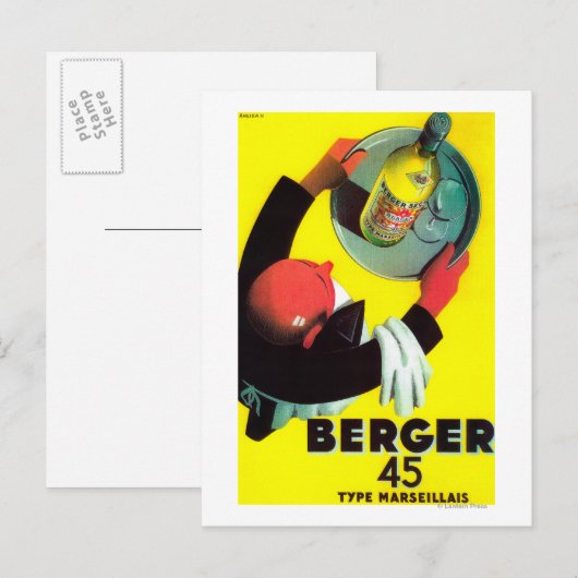 Berger 45  posterEuropa Briefkaart (Voorkant / Achterkant)