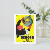 Berger 45  posterEuropa Briefkaart (Staand voorkant)