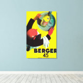 Berger 45  posterEuropa Canvas Afdruk (Insitu (Houten vloer))