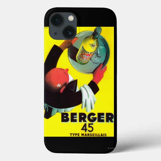 Berger 45  posterEuropa Case-Mate iPhone Case (Achterkant)
