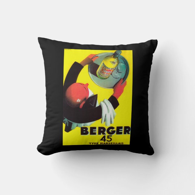 Berger 45  posterEuropa Kussen (Voorkant)