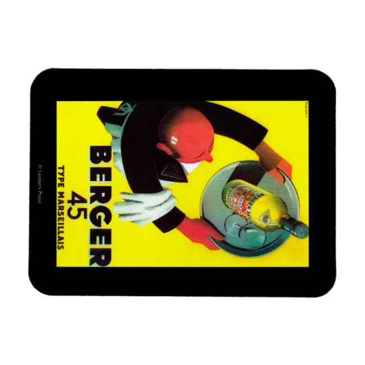 Berger 45  posterEuropa Magneet (Horizontaal)