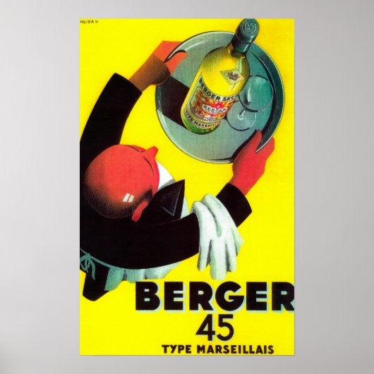 Berger 45  posterEuropa Poster (Voorkant)