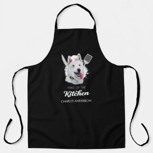 Berger Blanc Suisse King of the Kitchen Dog Schort
