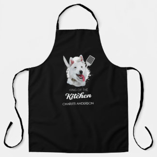 Berger Blanc Suisse King of the Kitchen Dog Schort