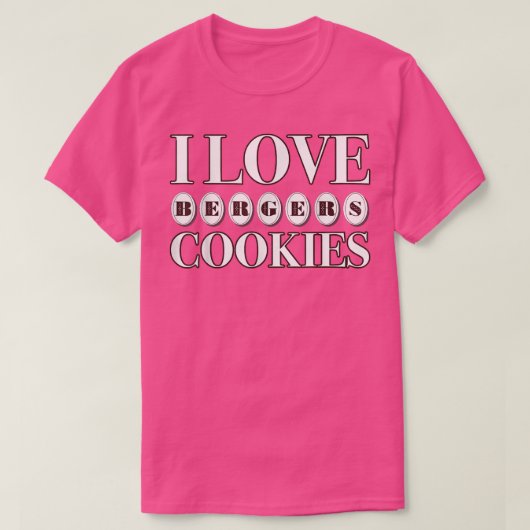 Berger Cookies Shirt Baltimore Maryland Cookie 160 (Design voorkant)