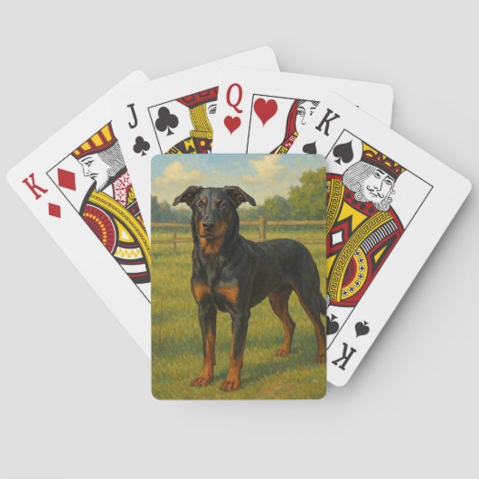 Berger de Beauce Pokerkaarten (Achterkant)