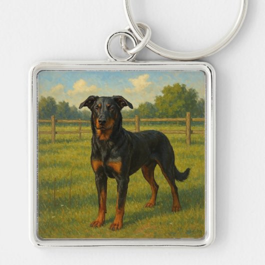 Berger de Beauce Sleutelhanger (Voorkant)