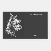 Berger Picard Abstracte Kunst Hondennaam Post-it® Notes (Voorkant)
