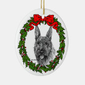 Berger Picard Art van Glenda S. Harlan Keramisch Ornament (Rechts)