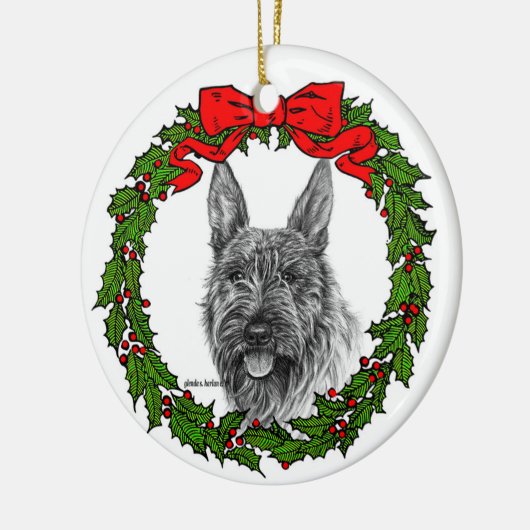 Berger Picard Art van Glenda S. Harlan Keramisch Ornament (Links)