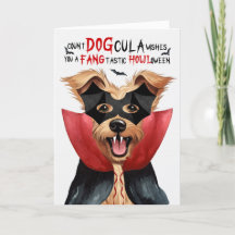 Berger Picard Hond Grappig Count DOGcula Halloween
