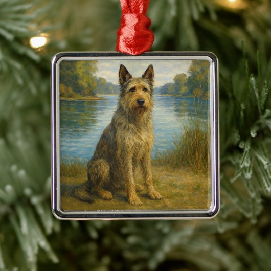 Berger Picard Metalen Ornament (Boom)