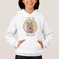 Berger Picard Painting - Cute Original Dog Art