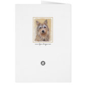 Berger Picard Painting - Cute Original Dog Art (Achterkant)