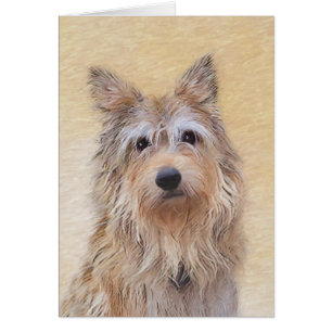 Berger Picard Painting - Cute Original Dog Art