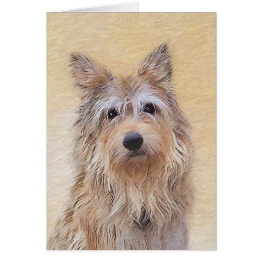Berger Picard Painting - Cute Original Dog Art (Voorkant)