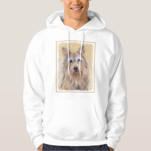Berger Picard Painting - Cute Original Dog Art Hoodie
