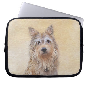 Berger Picard Painting - Cute Original Dog Art Laptop Sleeve
