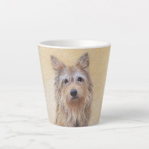 Berger Picard Painting - Cute Original Dog Art Latte Mok