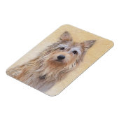 Berger Picard Painting - Cute Original Dog Art Magneet (Linkerzijde)