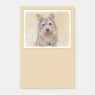 Berger Picard Painting - Cute Original Dog Art Post-it® Notes