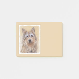Berger Picard Painting - Cute Original Dog Art Post-it® Notes