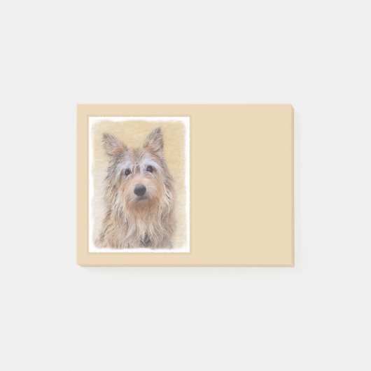 Berger Picard Painting - Cute Original Dog Art Post-it® Notes (Voorkant)