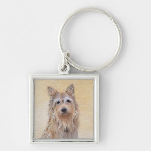 Berger Picard Painting - Cute Original Dog Art Sleutelhanger