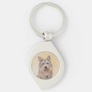 Berger Picard Painting - Cute Original Dog Art Sleutelhanger