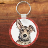 Berger Picard puppy sleutelhanger (Voorkant)