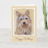 Berger Picard-schilderingen - Originele Dog Art kl Kaart (Voorkant)