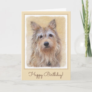 Berger Picard-schilderingen - Originele Dog Art kl Kaart