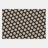 Berger Picard Shepherd Dark Fawn Schilderij Dog Ar Inpakpapier Vel (Voorkant 3)