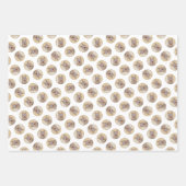 Berger Picard Shepherd Dark Fawn Schilderij Dog Ar Inpakpapier Vel (Voorkant 2)