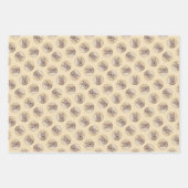 Berger Picard Shepherd Dark Fawn Schilderij Dog Ar Inpakpapier Vel (Voorkant)