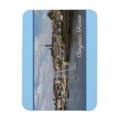 Bergerac Panoramic Cityscape Frankrijk Magneet (Verticaal)